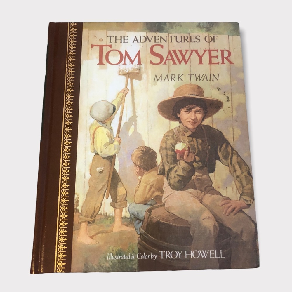 The Adventures of Tom Sawyer illustrated in Color By Troy Howell